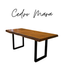 MESA BORDA ORGÂNICA 2,50 X 0,90 A 0,99 METROS