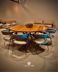 MESA RIPADA Ø 1,20 METROS